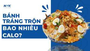 banh trang tron bao nhieu calo