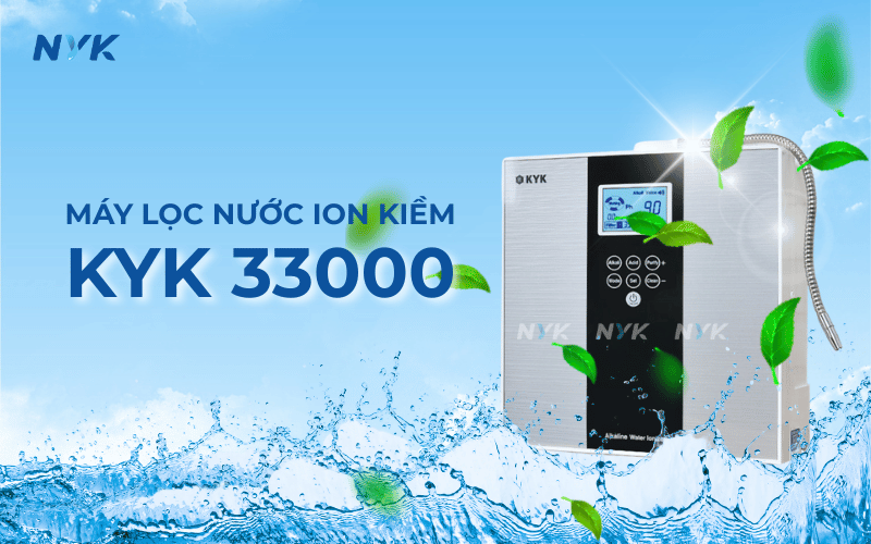 Máy điện giải KYK 33000 Máy lọc nước ion kiềm KYK 33000